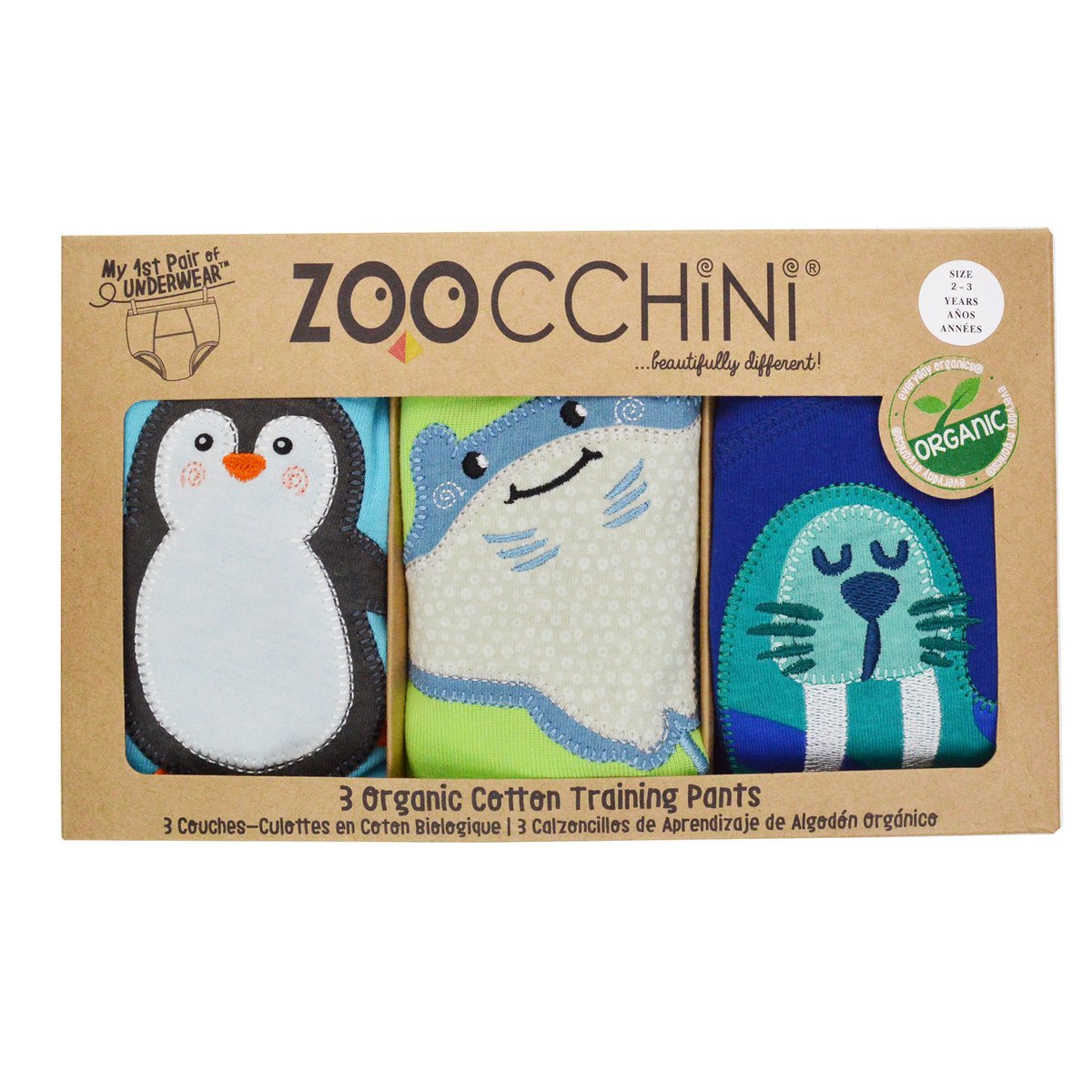 Zoocchini Oefenbroekjes Junge Sea Crew 2-3Y