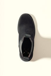 INMA BLACK – Stiefeletten mit elastischen Einsätzen und Blockabsatz