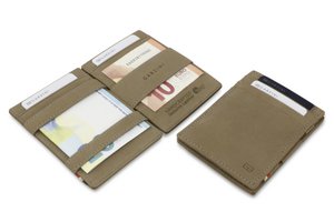 Brieftasche Essenziale Metall Grau