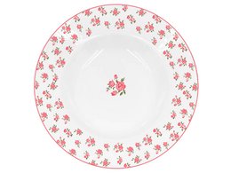 Plato hondo de porcelana Holly 22 cm Isabelle Rose