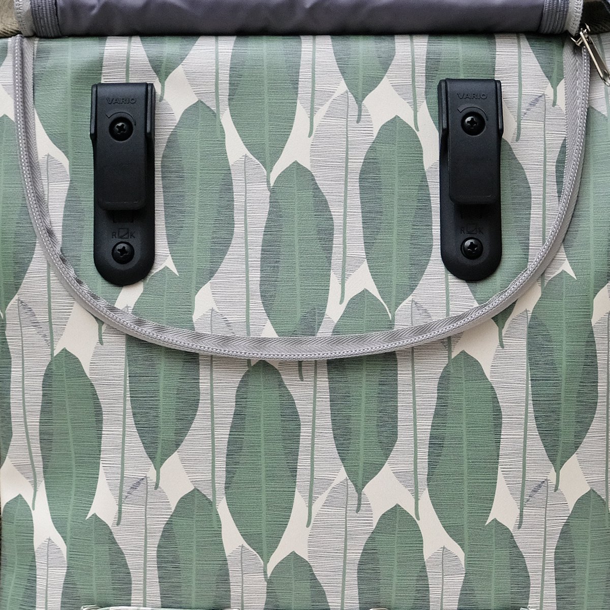 Fahrradtasche für Gepäckträger Satteltasche Packtasche, mit Tragegurt zum Umhängen, Wasserdicht - Banana Leafs