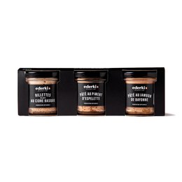 Trio af patéer 3x90g