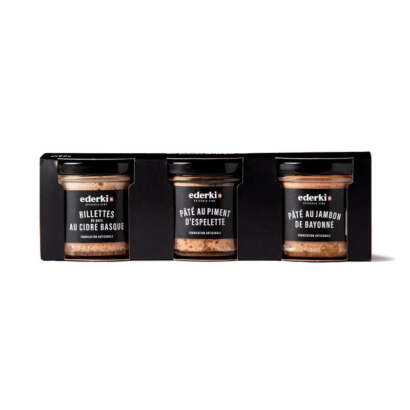Trio de pâtés 3x90g
