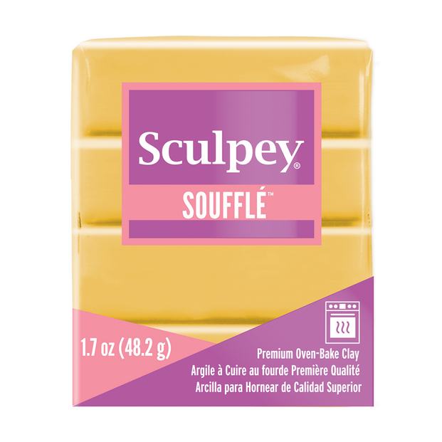 Sculpey Soufflé -- Yellow Ochre