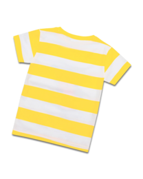 koaa – The Mouse Beachboy Stripes – T-shirt hvid/gul
