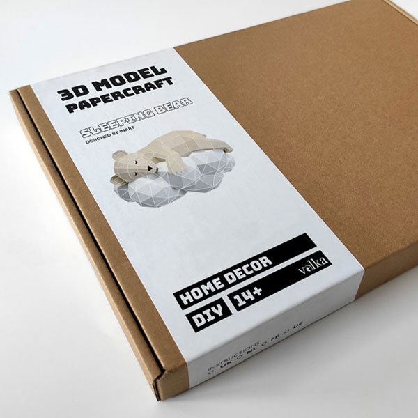 Ours endormi DIY – Crème