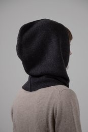 Dobbelt-sidet-100% cashmere 2-side-udøvet balaclava