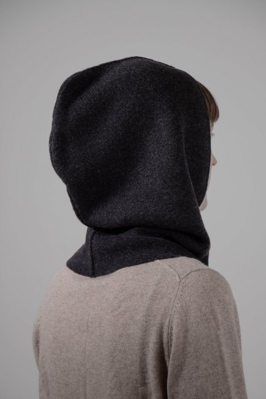Dobbelt-sidet-100% cashmere 2-side-udøvet balaclava