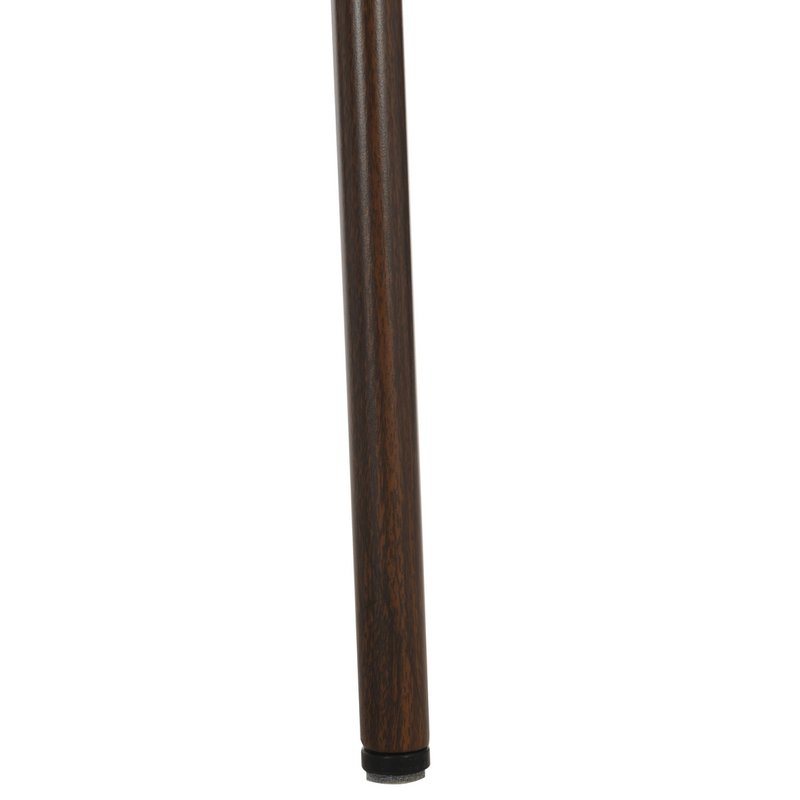 Jenna Dining Chair - Brown - Walnut Legs