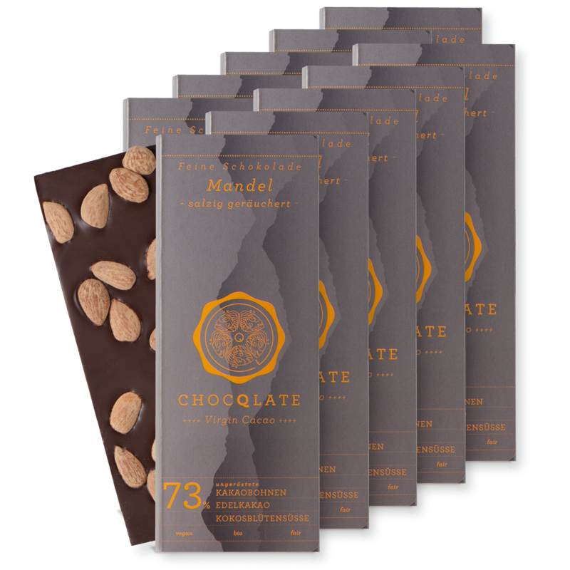 CHOCQLATE chocolate orgánico ALMENDRA