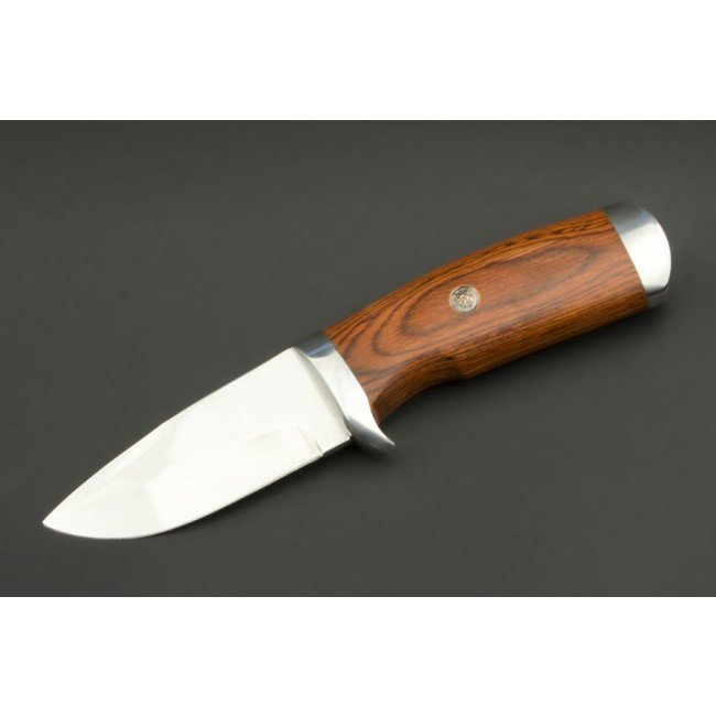 ED MAHONY Cocobolo Hunter, nóż myśliwski 440C