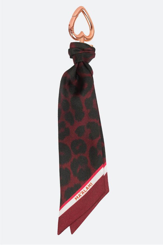 Taschenanhänger Leo-Bordeaux