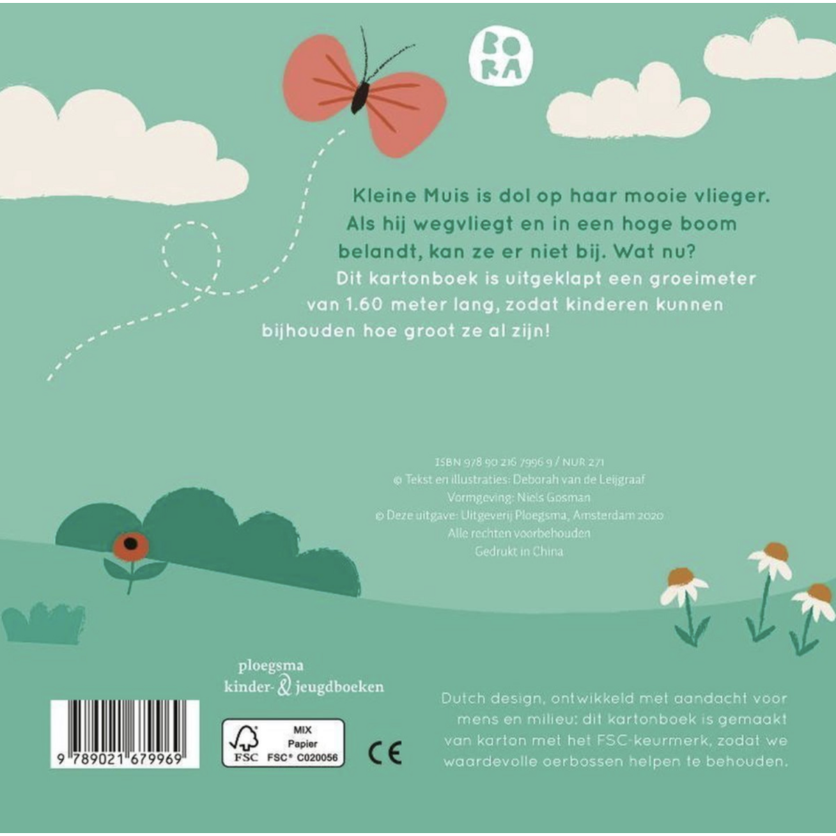 Kleine muis - groeimeter boek