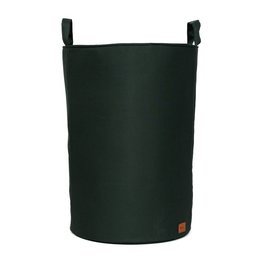 PANIER A JOUETS AVEC PASSEPOIL 60X40CM "BASIC" VERT FONCE