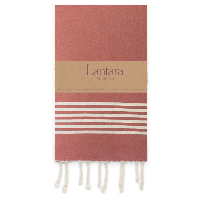 Hamamdoek Fouta Provence - Terracotta - 100x200cm