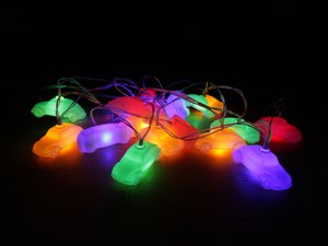 Volkswagen VW Beetle 3D-Lichterkette, 3 m, 20 x LED – mehrfarbig