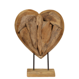 Herz Skulptur Malina