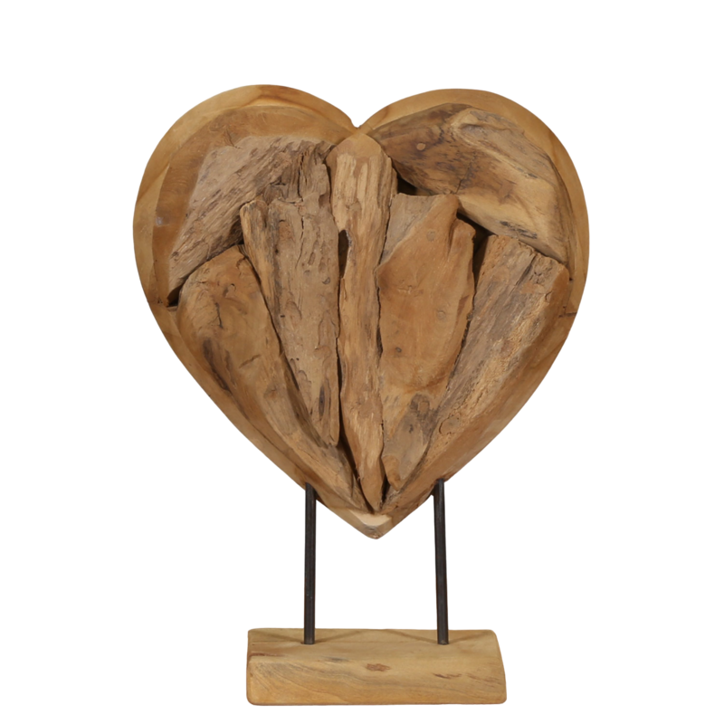 Herz Skulptur Malina