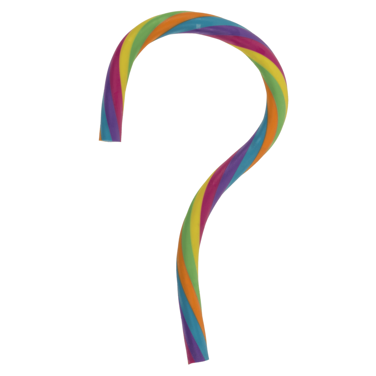 Stretchy string, Rainbow, 30 cm,