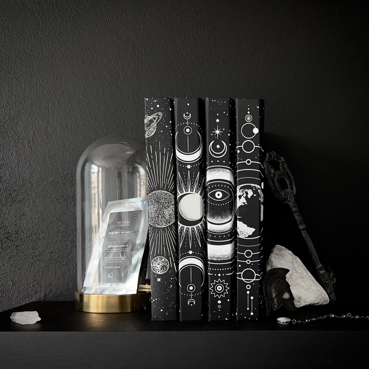 SUN TOTEM DOTTED Blackout Journal