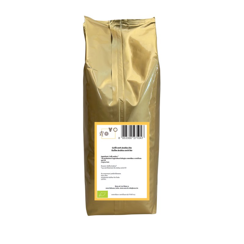 100% Arabica organic coffee beans 1kg – Bulk / Vrac / Granules / Loose