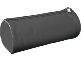 Trousse à stylo Kangaro ronde 20x8,5cm gris foncé