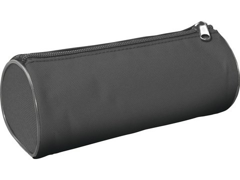 Pen pouch Kangaro round 20x8.5cm dark gray