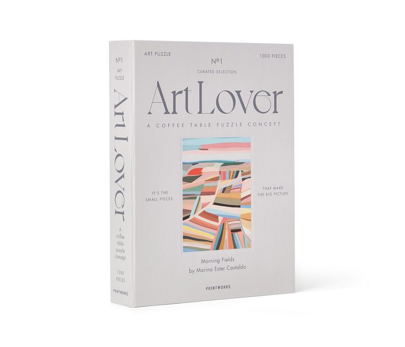 Printworks Puslespil - Art Lover Morning Fields - 1000 brikker