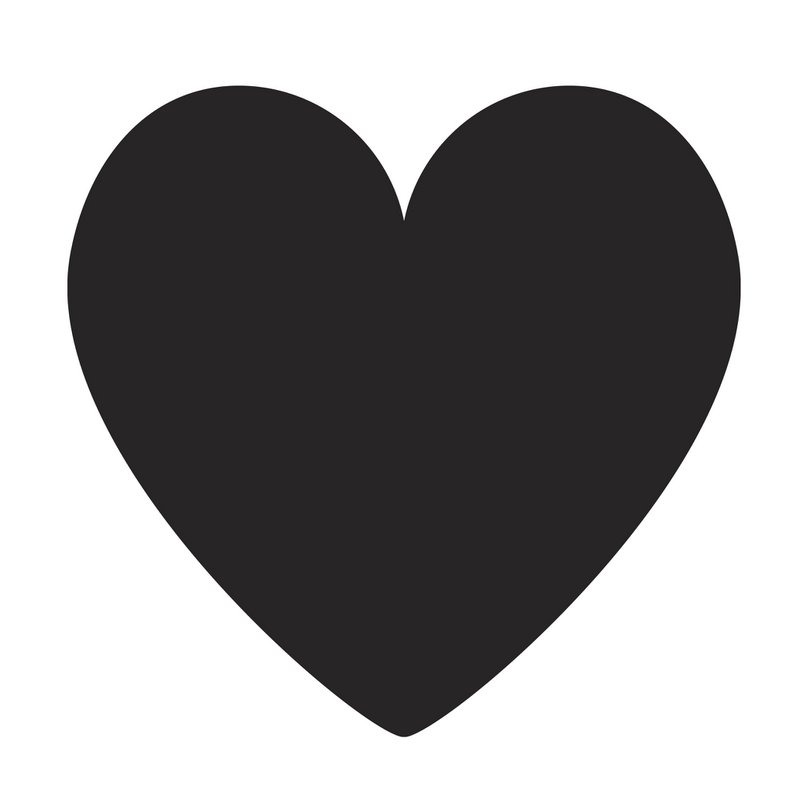 Hart houten stempel