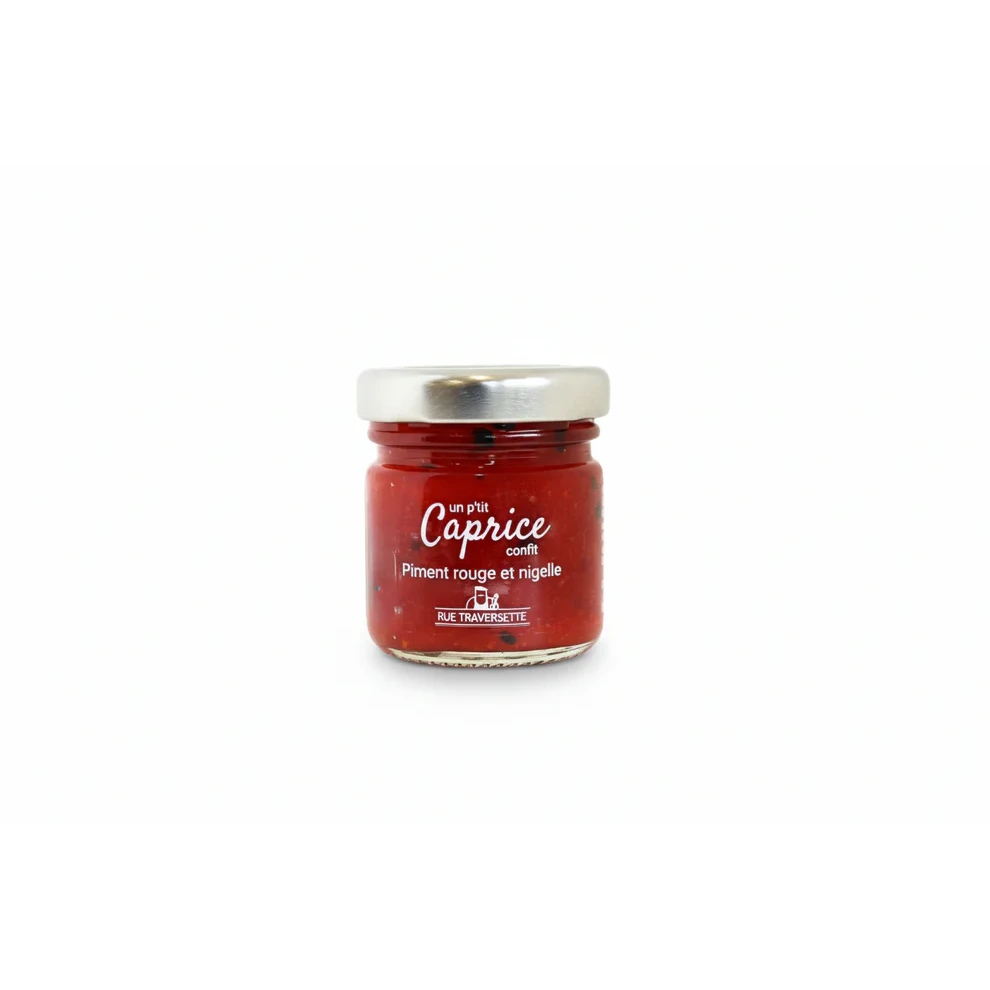 P'tit Caprice │ Vegetable confit ▸ Red pepper and nigella