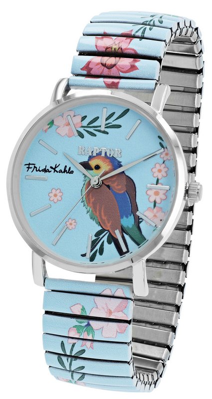 Damski zegarek na rękę Raptor „Frida Kahlo Edition” ze sznurkiem