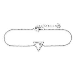 Armbind 925/- Sterling Silber Zirkonia Dreieck