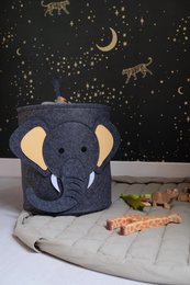 Storage Basket Children's Room - Elephant