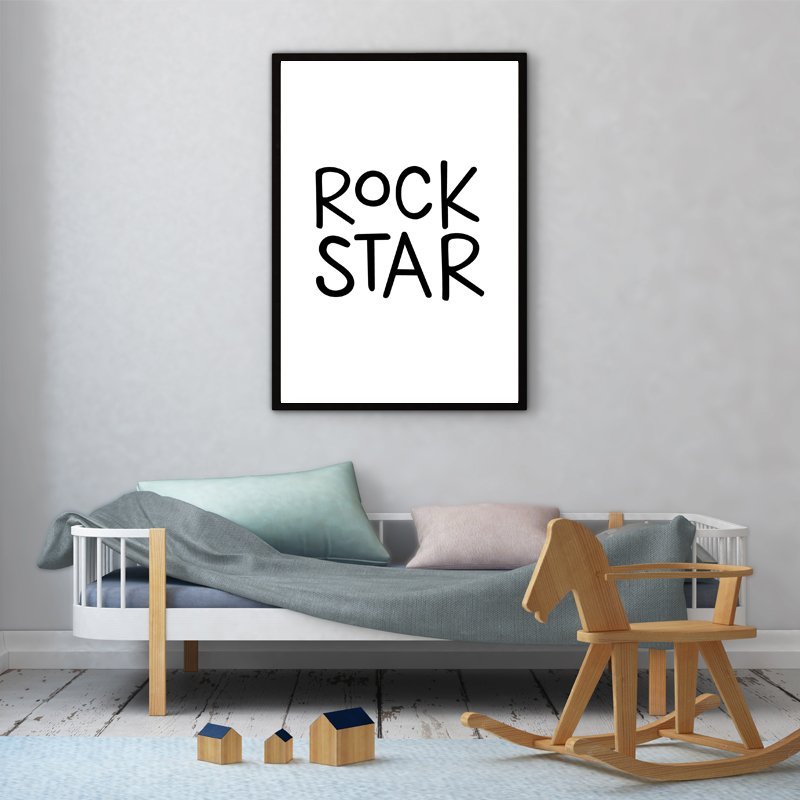 Rockstar Kinderplakat
