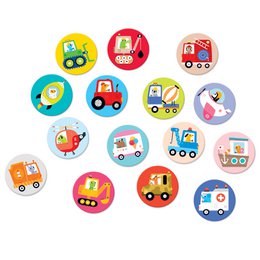 Véhicules de jeu de mémoire en déplacement