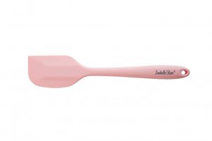 Pastelroze siliconen spatel Isabelle Rose 27 cm