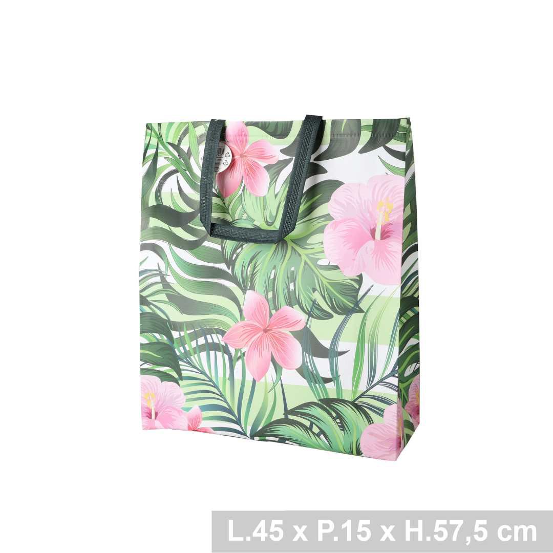 Shopper - Tropical Flowers - 24 Pieces