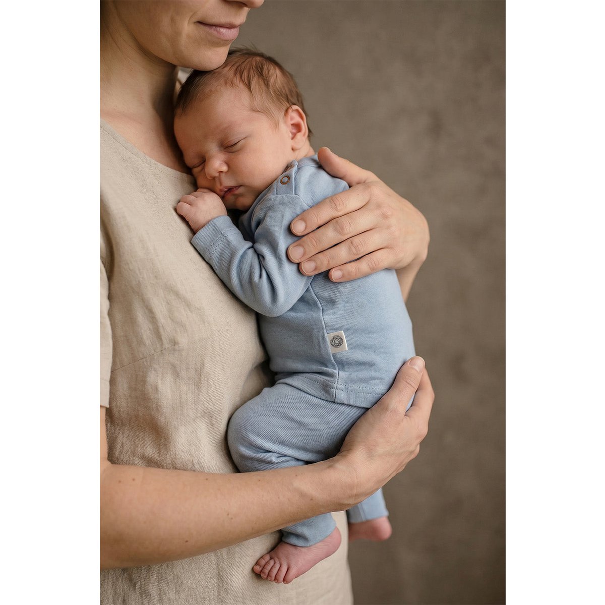 Want Baby Children's Trui - Merinovol - Blue Fog