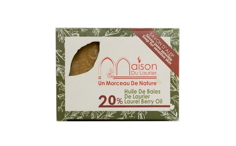 Aleppo Zeep-200gr-20% laurierbessenolie