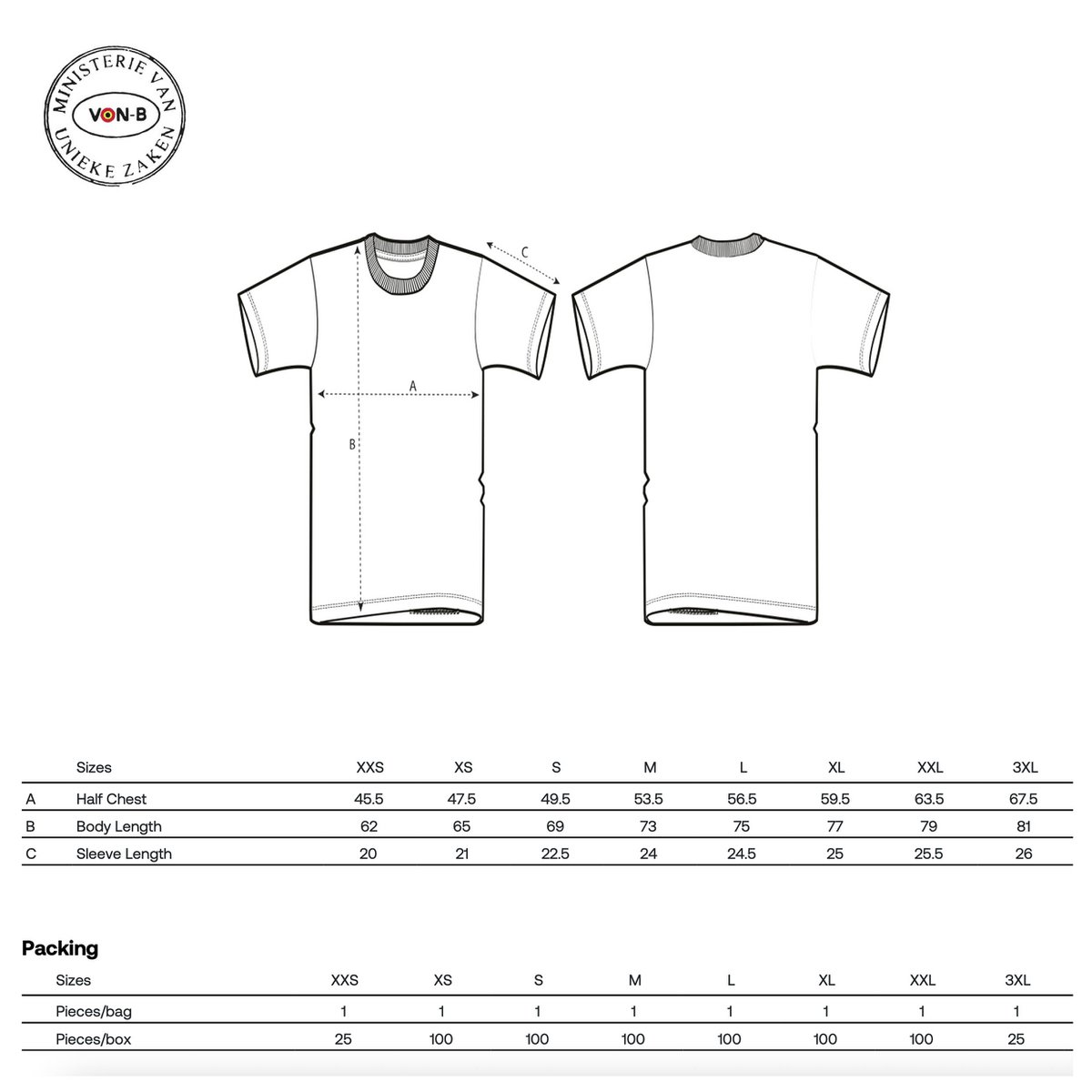 T-shirt unisex - Petrol - Moet Just Niks