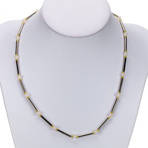 Rod chain rose quartz 4mm