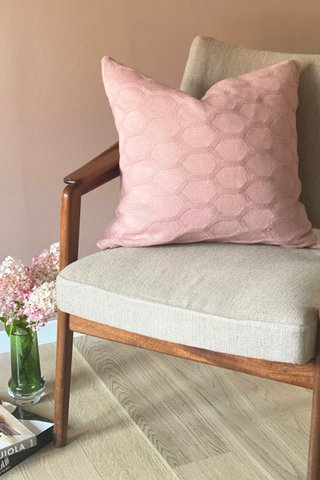 Herdis Pillow-cover Blush Pink
