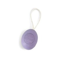 Oval soap on rope Lavender exfoliating 200g