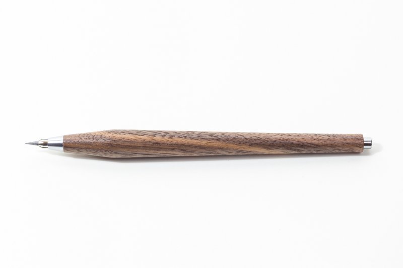 Mechanical pencil (lead pencil) 2mm made of walnut