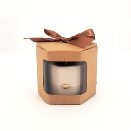 Candle holder with heart