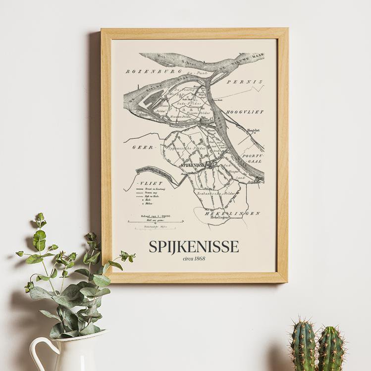Spijkenisse in vintage style