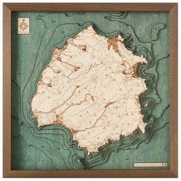THASOS - 3D trævægkort - version S