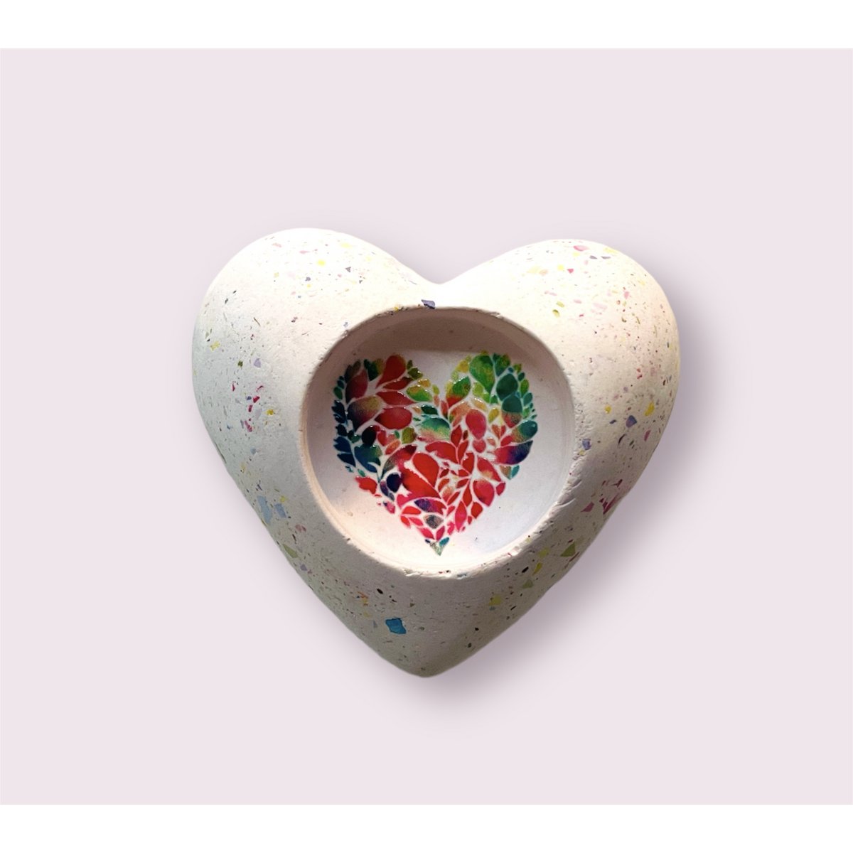 Eksklusivt: Open Heart Collection - Hjerteformet fyrfadsstage