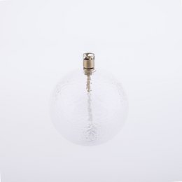 Olielamp Ronde laiton martelé M