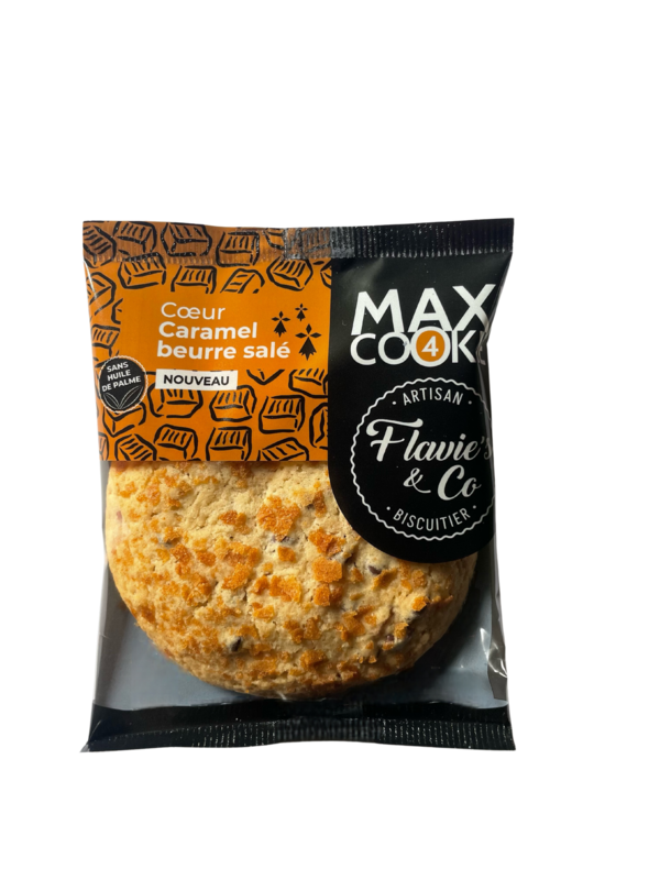 Maxi Salted Butter Caramel Heart Cookie